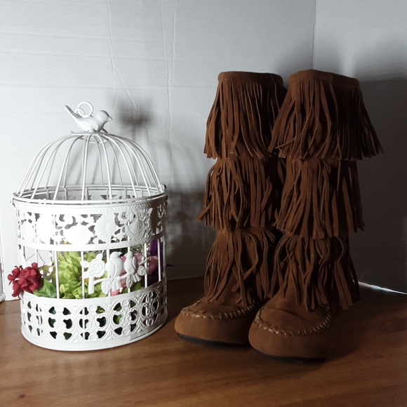 Hotcakes Other - Kid's Fringe Boots Size 4M
